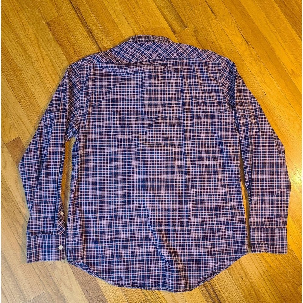 Men's Billy Reid Plaid Button Up Shirt (EUC) - Picture 3 of 3
